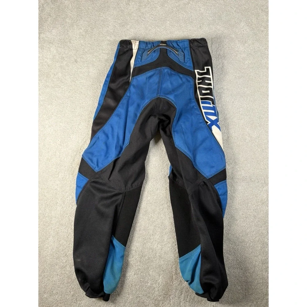 Thor MX Pants Youth 26 Phase‎ Motocross Reinforced Seams Nylon Belted Padded